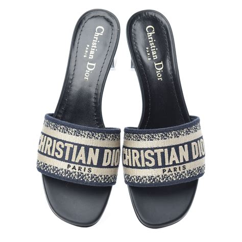 dior d way sandals|christian dior sandals blue.